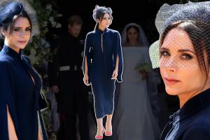 Victoria Beckham en la boda real