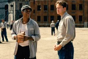 Tim Robbins y Morgan Freeman protagonizan 'The Shawshank Redemption'