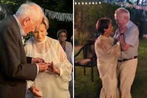 Abuelita de 80 años se reencuentra con su novio de la juventud y lo que pasó conmovió a Internet
