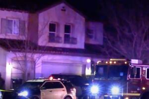 Niño tres años muere degollado Lancaster novio mamá suicidarse