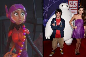 Génesis Rodríguez interpretó a Honey Lemon en 'Grandes Héroes'.jpg