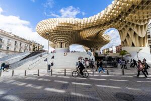 Encarnación Square in Seville, Spain
