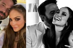 Estas son las primeras fotos de la boda de Jennifer López y Ben Affleck 