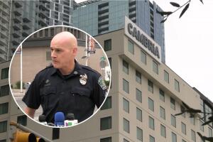 homicidio Austin hotel Cambria policía de Austin investigación crimen centro de Austin