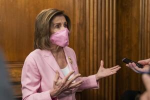 Nancy Pelosi, Kweisi Mfume, Tiffany McMillan