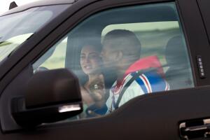 PREMIUM EXC Kim Kardashian, Kanye West