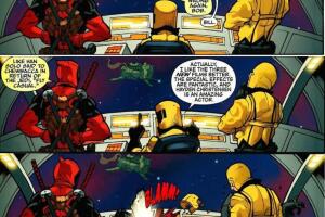 Deadpool mata por Star Wars