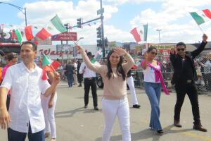 La Villita se vistió de verde, blanco y rojo