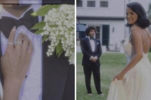 Selena Gómez y Benny Blanco en su boda