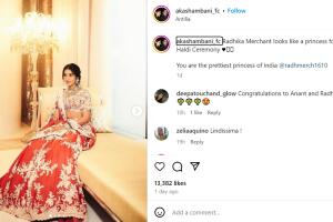 Preboda Radhika Merchant y Anant Ambani 2