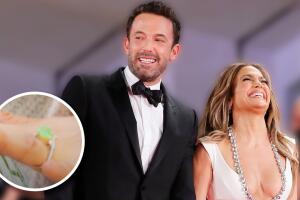 JLo "ama" el anillo de compromiso que le dio Ben Affleck, pero aun "no hablan de boda" 
