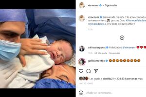 Esta es la primera foto de Ximena Navarrete con su hija.