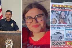 Jolissa Fuentes, de 22 años, desapareció el 7 de agosto en Selma, California.