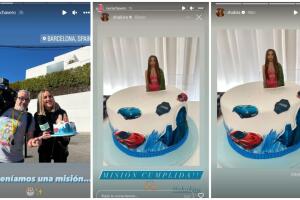 Pastel de cumpleaños Shakira y Piqué