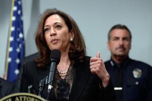 California AG Kamala Harris Holds News Conference On Gun Violence