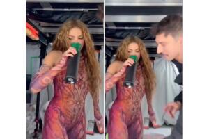 La cantante suele inhalar oxígeno durante sus shows.