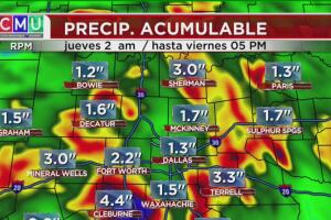 Inundaciones en el norte de Texas