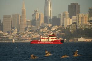 APTOPIX Boat Accident San Francisco