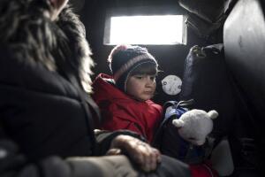 Niños guerra rusia ucrania
