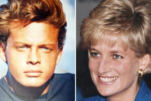 Luis Miguel (izquierda) y Diana Spencer (derecha)