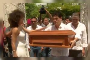 Ferdinando Valencia despide a su hijo Dante