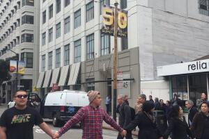 Protestan contra redadas en San Francisco 