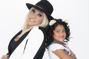 Nohamy y Laura León en Mi Famoso Y Yo