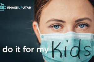 Campaña para el uso de máscaras #MaskUpUtah