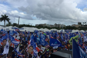 Cierre de campaña de los candidatos a la Gobernación de Puerto Rico
