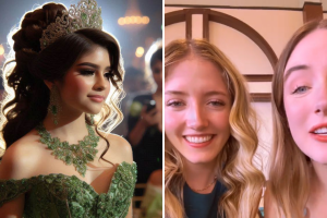 Mujeres estadounidenses asisten a una fiesta de XV años por primera vez y ‘opacan’ a la quinceañera sin querer: video viral