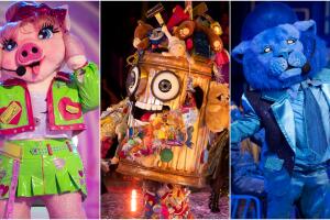 María Joacuina, Pepenador y Azul, en el primer duelo del tercer programa de Quién Es La Máscara 2024