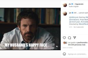 JLo compartió este meme de Ben Affleck.