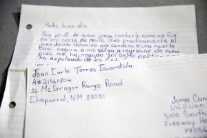 Carta de Jean Carlo Torres