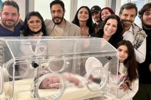 El nacimiento de Tessa logró que Victoria Ruffo y Eugenio Derbez se reencontraran en buenos términos luego de 18 años de no verse y tras una tormentosa separación.