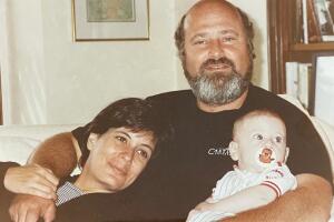 Rob y Michele Reinier con su hijo Nick
