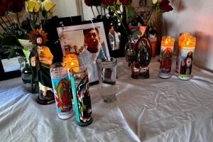 George Victoriano se detuvo brevemente tras su trabajo sin imaginar la tragedia que le esperaba.