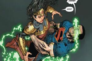 Superman evitando las reacciones