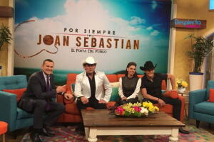 José Manuel Figueroa, Livia Brito y Julián Figueroa