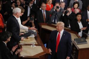 APTOPIX State of the Union
