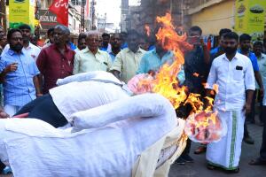 INDIA-US-DIPLOMACY-TRUMP-PROTEST