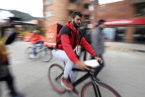 Colombia Venezuelan Delivery Workers