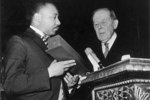 Martin Luther King Receives Nobel Peace Prize