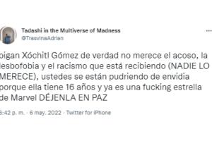 Reacciones en apoyo a Xochitl Gomez por su papel como América Chávez en 'Doctor Strange 2'