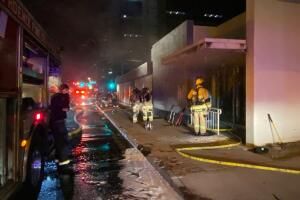 Incendio en la sede del Partido Demócrata en Phoenix, Arizona
