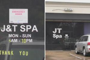 trafico sexual personas jt spa clausurado austin texas