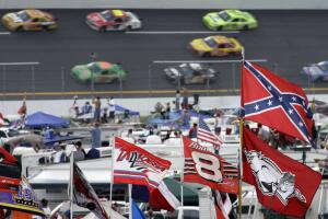 Confederate Flag NASCAR Auto Racing