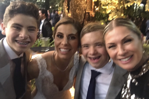 Leticia Calderon hijos Emiliano y Carlo Collado 