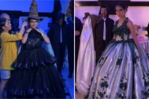 Quinceañera usa un 'vestido mágico' que se transforma en otro diferente en plena fiesta: video