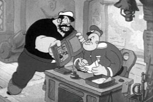 Popeye en un episodio de 1936