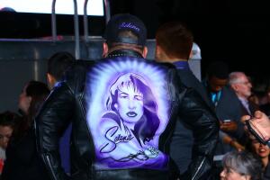 Ab Quintanilla, Angelica María y ANgélica Vale en develación de estrella de selena